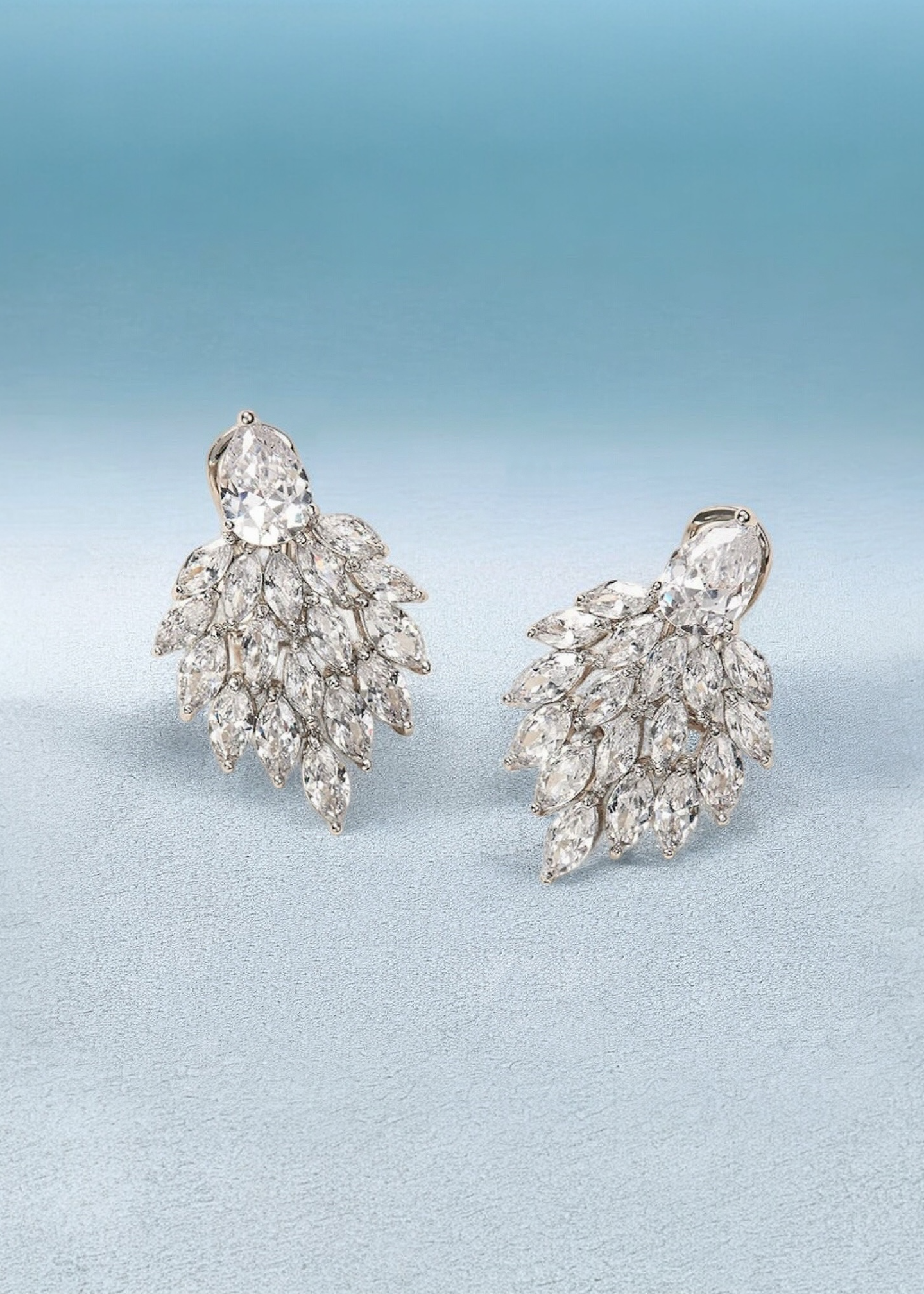 Marquise Cluster Studs
