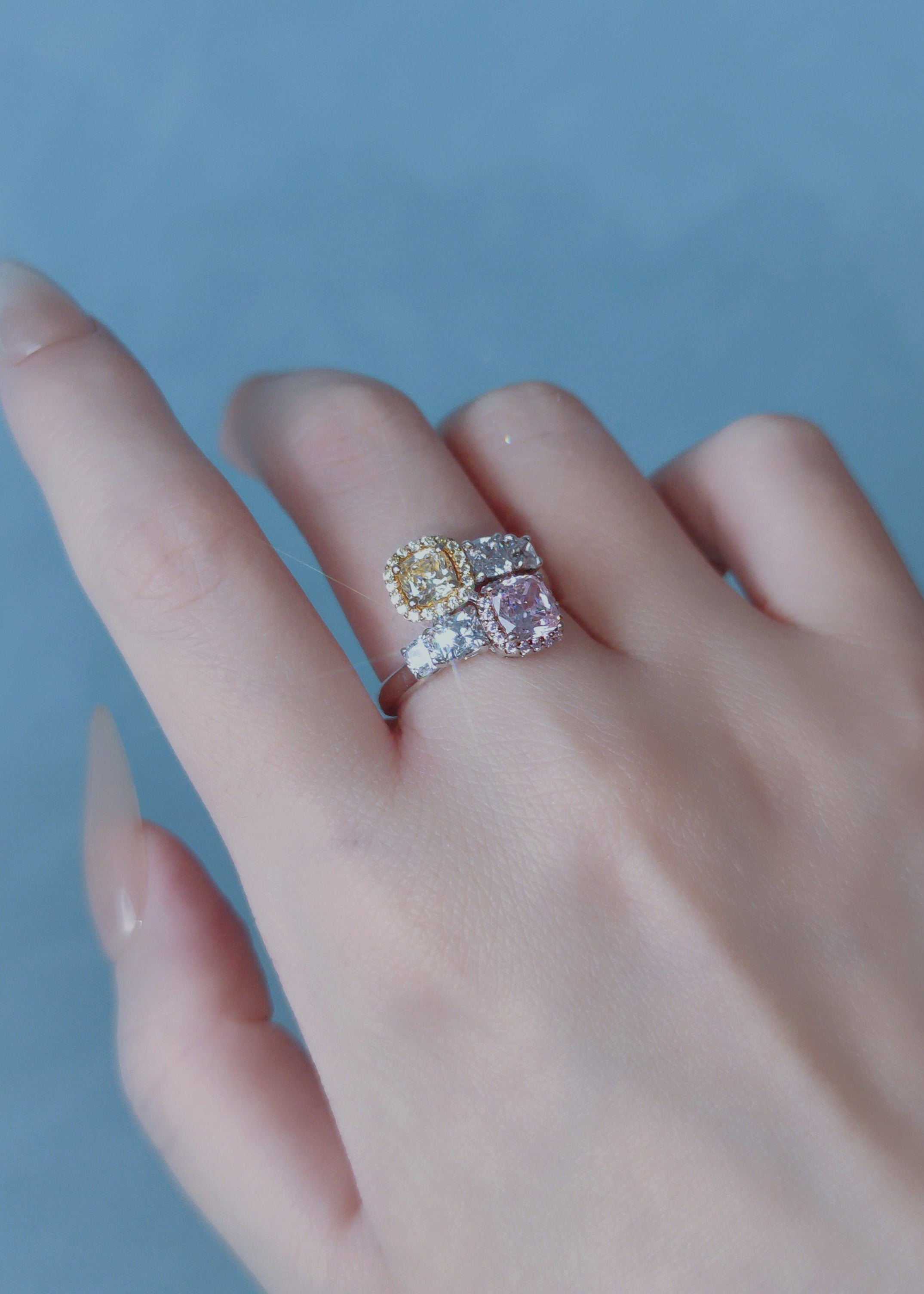 Toi et Moi Duet Ring