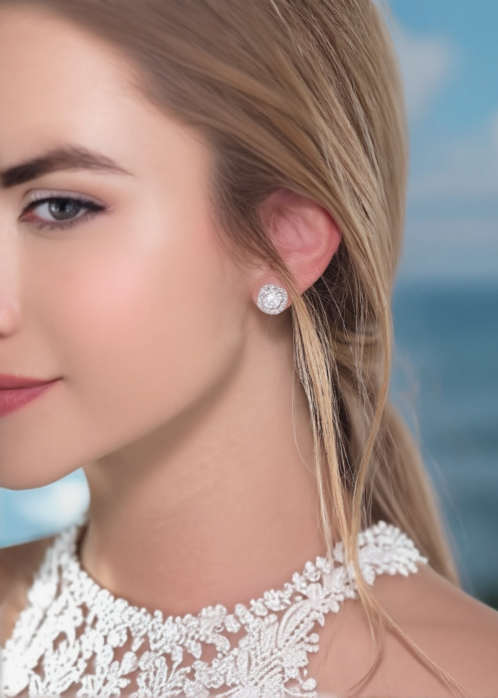 Aurora Cushion Studs