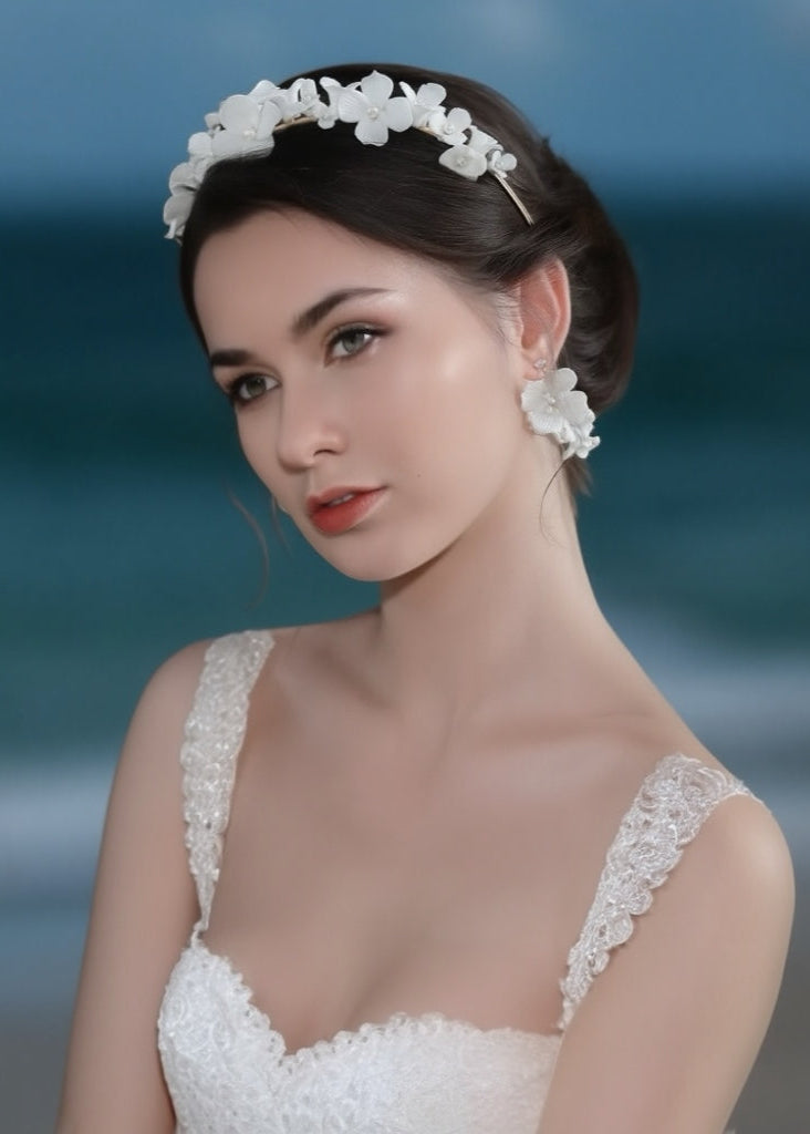 Ivory Bloom Circlet