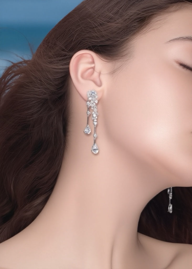 Fleurline Drop Earrings