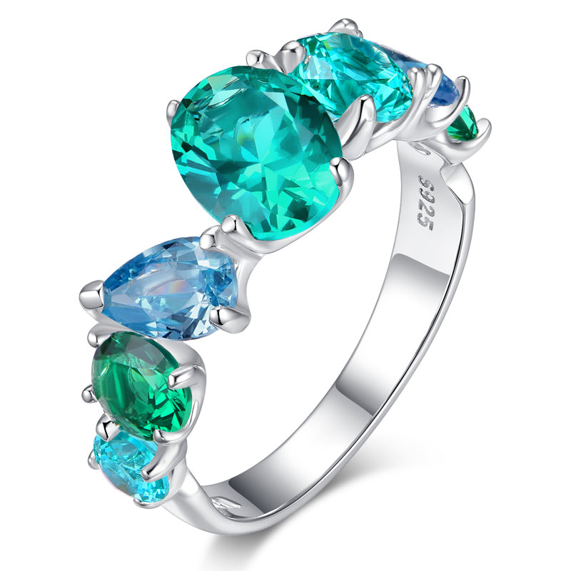 Celeste Bloom Line Ring