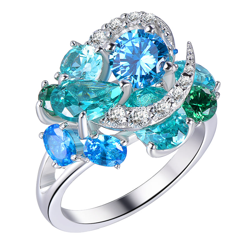 Celeste Bloom Petite Ring