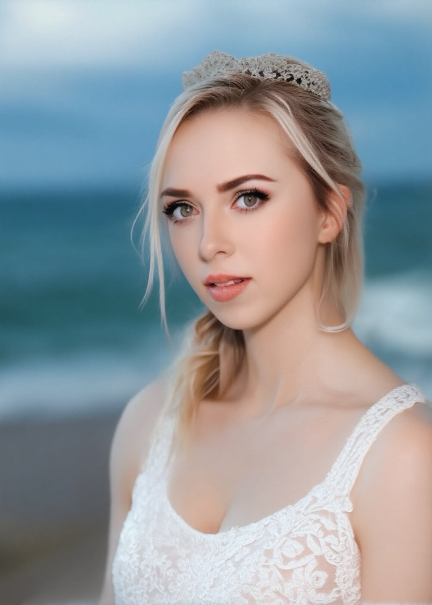 Marquise Bloom Tiara