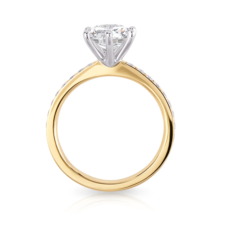 Valerie Pave Lab Grown Diamond Engagement Ring