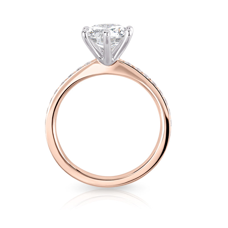 Valerie Pave Lab Grown Diamond Engagement Ring
