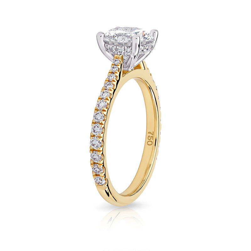 Gabrielle Lab Grown Diamond Engagement Ring