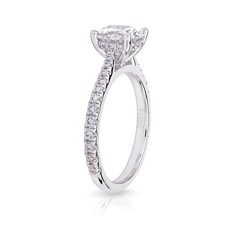 Gabrielle Lab Grown Diamond Engagement Ring