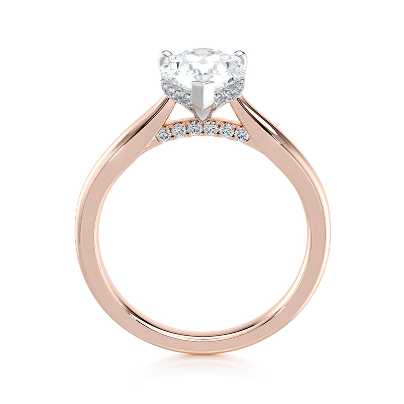 Genevieve Lab Grown Diamond Engagement Ring