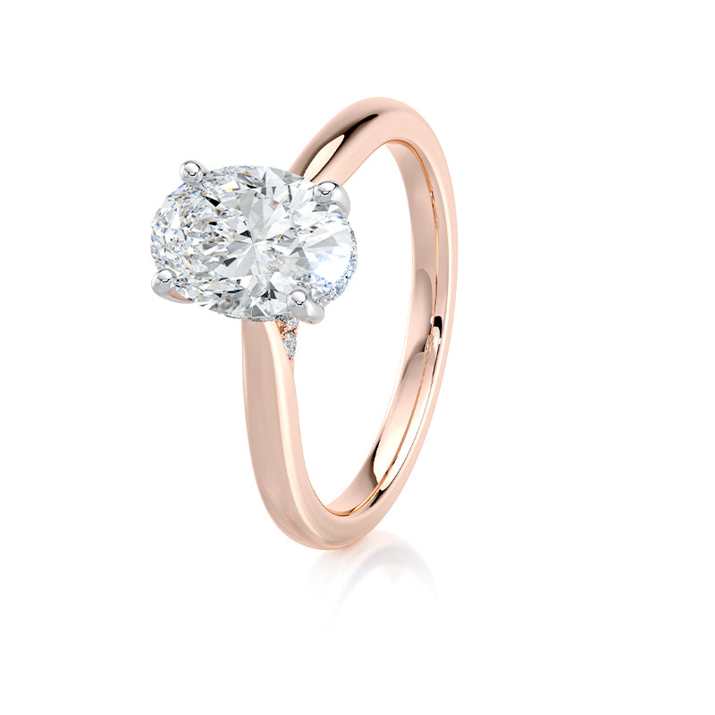 Genevieve Lab Grown Diamond Engagement Ring