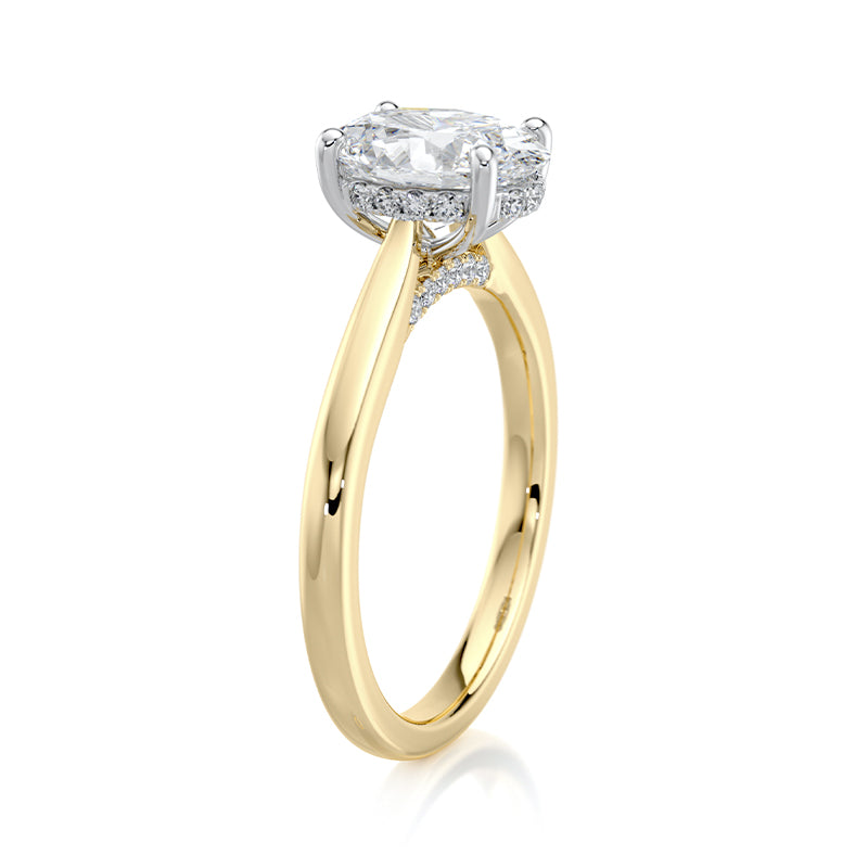 Genevieve Lab Grown Diamond Engagement Ring