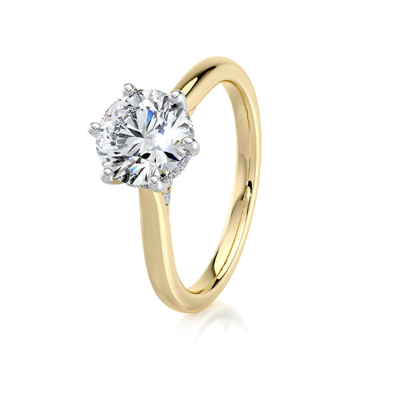 Genevieve Lab Grown Diamond Engagement Ring