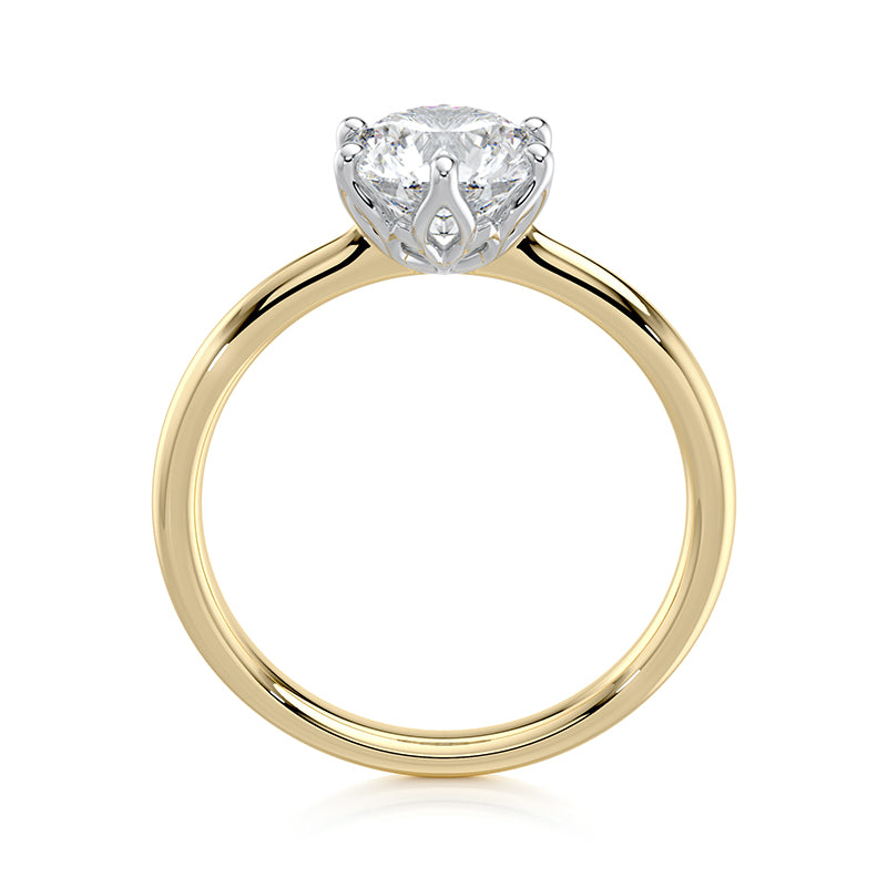 Sylvie Lab Grown Diamond Engagement Ring