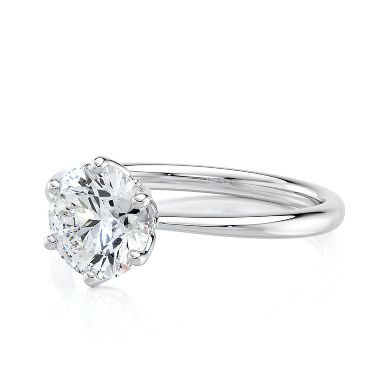 Sylvie Lab Grown Diamond Engagement Ring