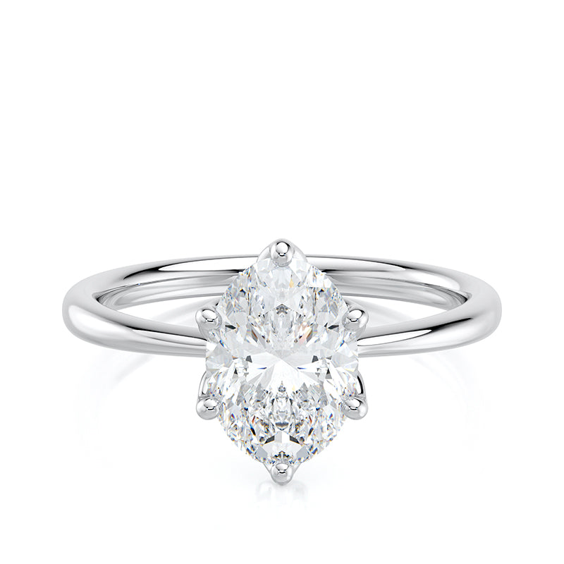 Sylvie Lab Grown Diamond Engagement Ring