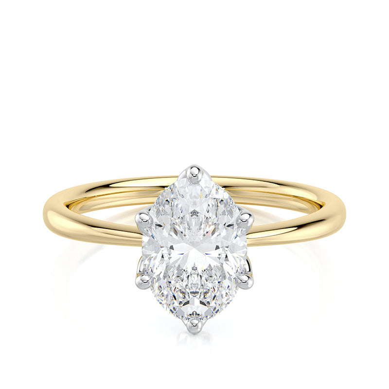 Sylvie Lab Grown Diamond Engagement Ring