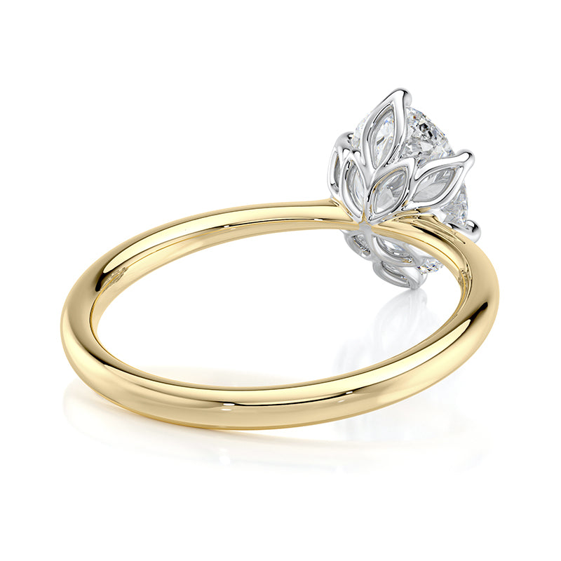 Sylvie Lab Grown Diamond Engagement Ring