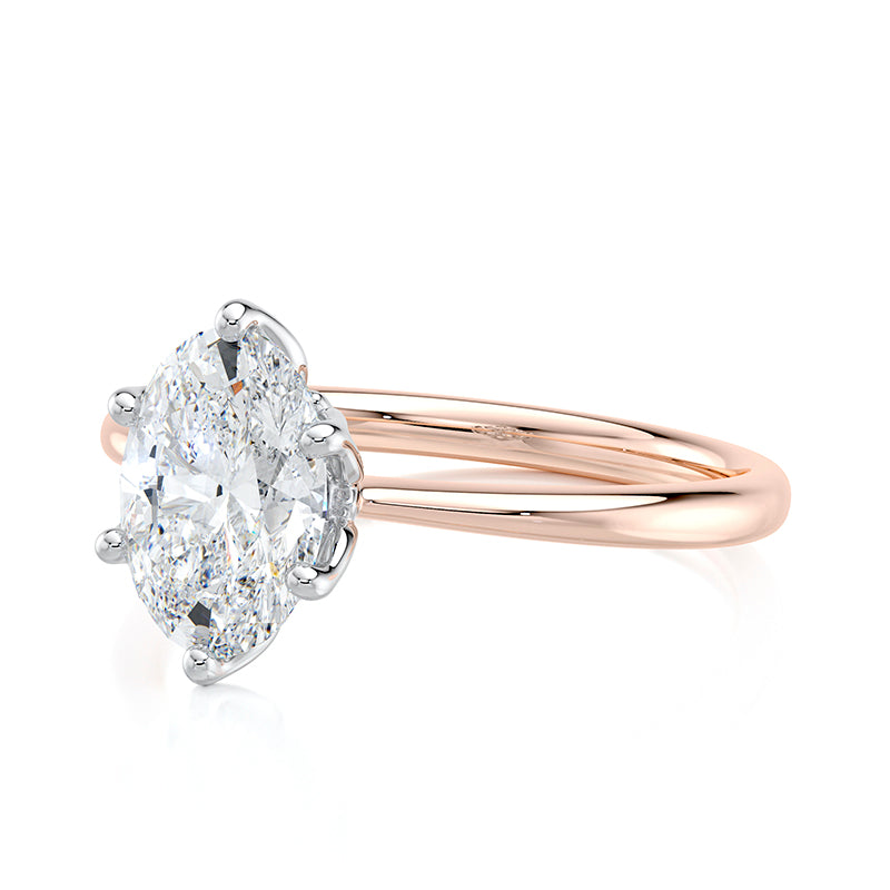 Sylvie Lab Grown Diamond Engagement Ring