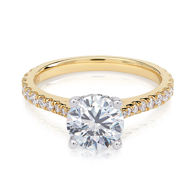 Gabrielle Lab Grown Diamond Engagement Ring