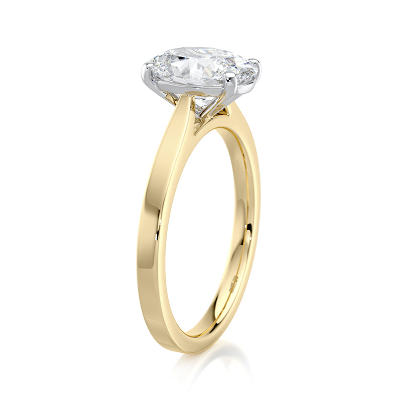 Claire Lab Grown Diamond Engagement Ring