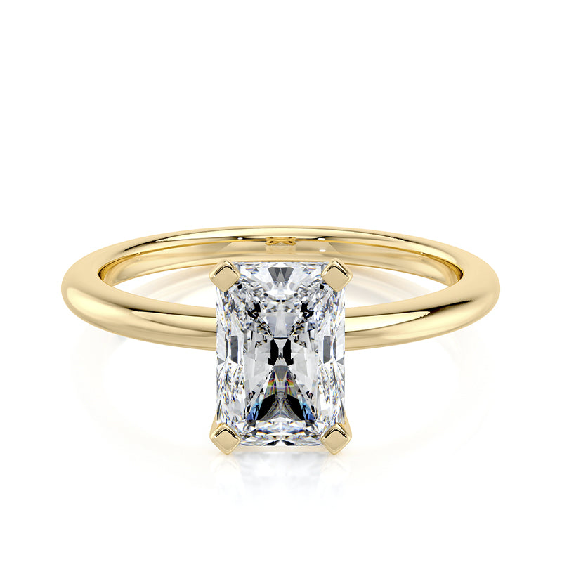 Charlotte Radiant Yellow Gold Ring