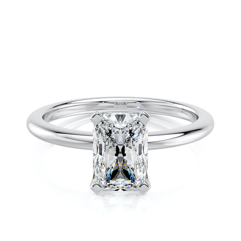Charlotte Radiant White Gold Ring