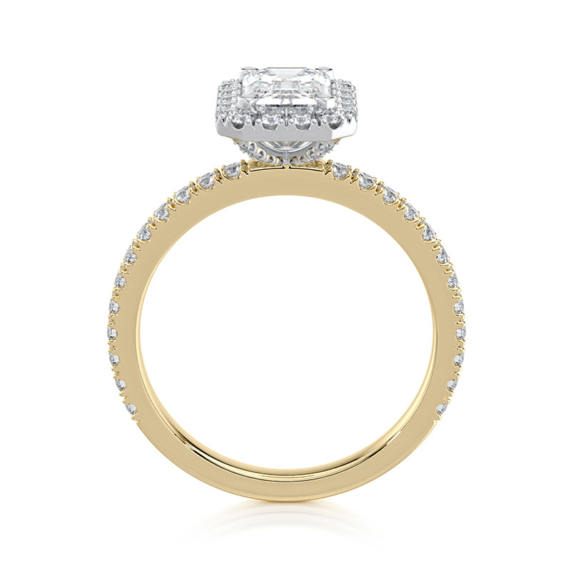 Anastasia Pavé Lab Grown Diamond Engagement Ring