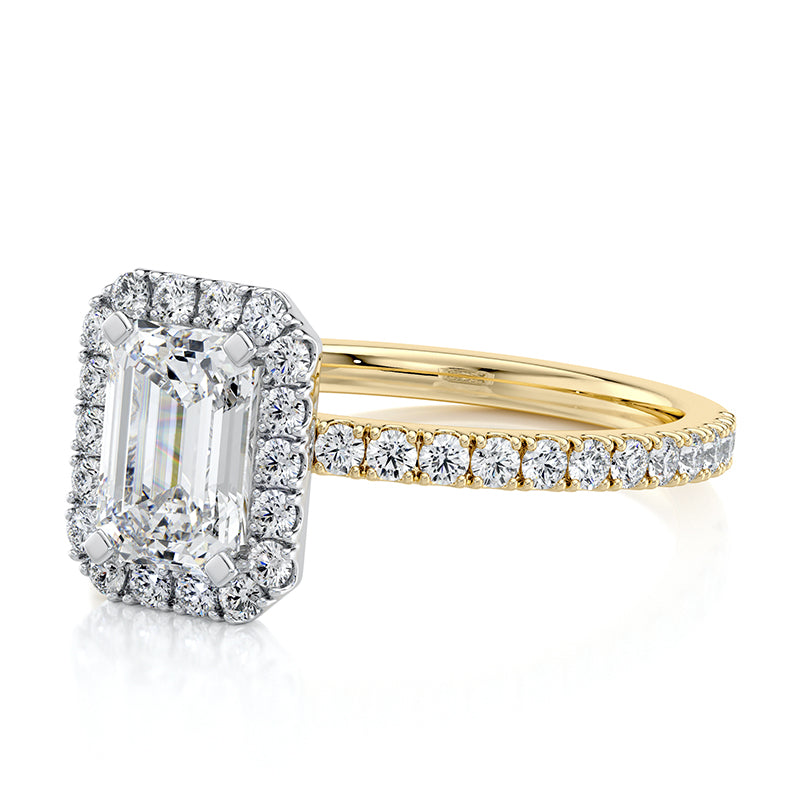 Anastasia Pavé Lab Grown Diamond Engagement Ring