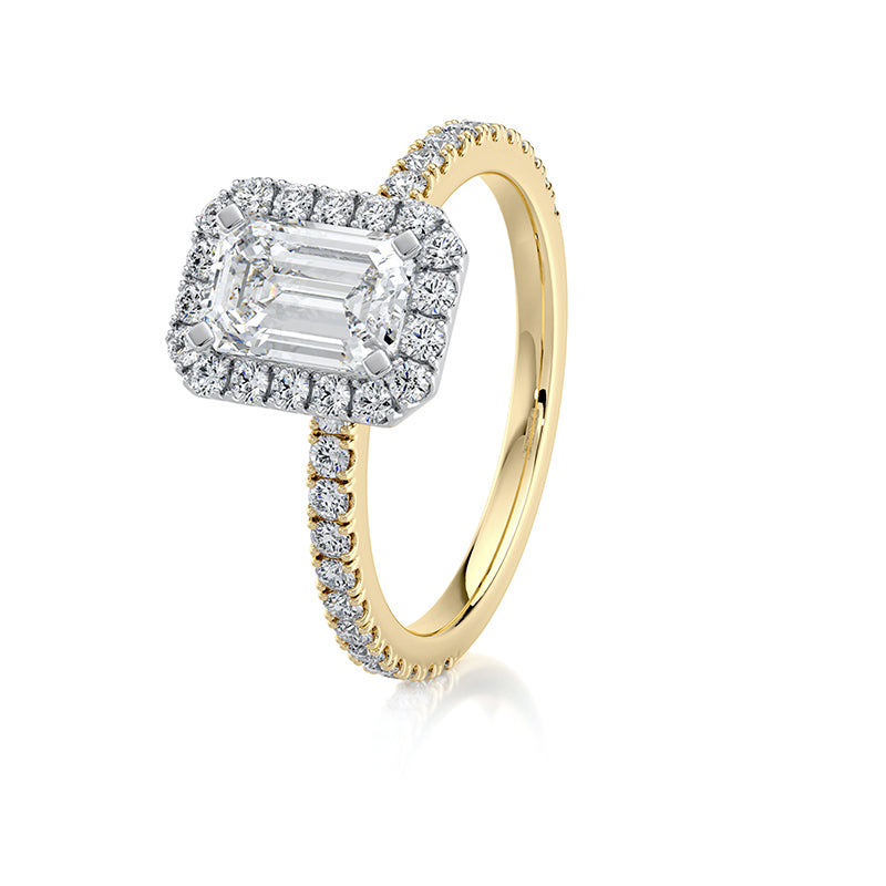 Anastasia Pavé Lab Grown Diamond Engagement Ring
