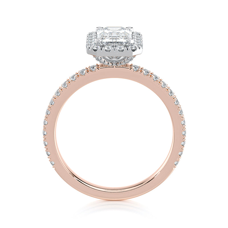 Anastasia Pavé Lab Grown Diamond Engagement Ring