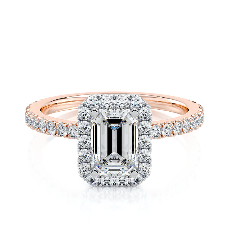 Anastasia Pavé Lab Grown Diamond Engagement Ring