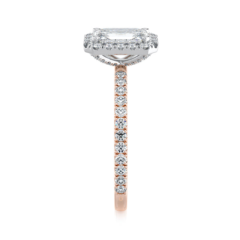 Anastasia Pavé Lab Grown Diamond Engagement Ring