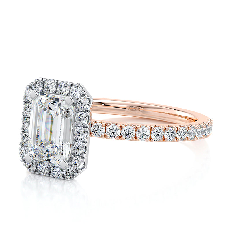 Anastasia Pavé Lab Grown Diamond Engagement Ring