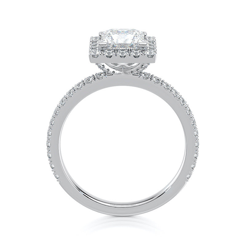 Anastasia Pavé Lab Grown Diamond Engagement Ring