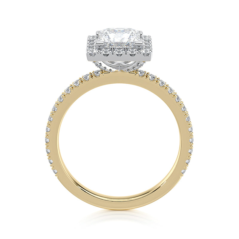 Anastasia Pavé Lab Grown Diamond Engagement Ring