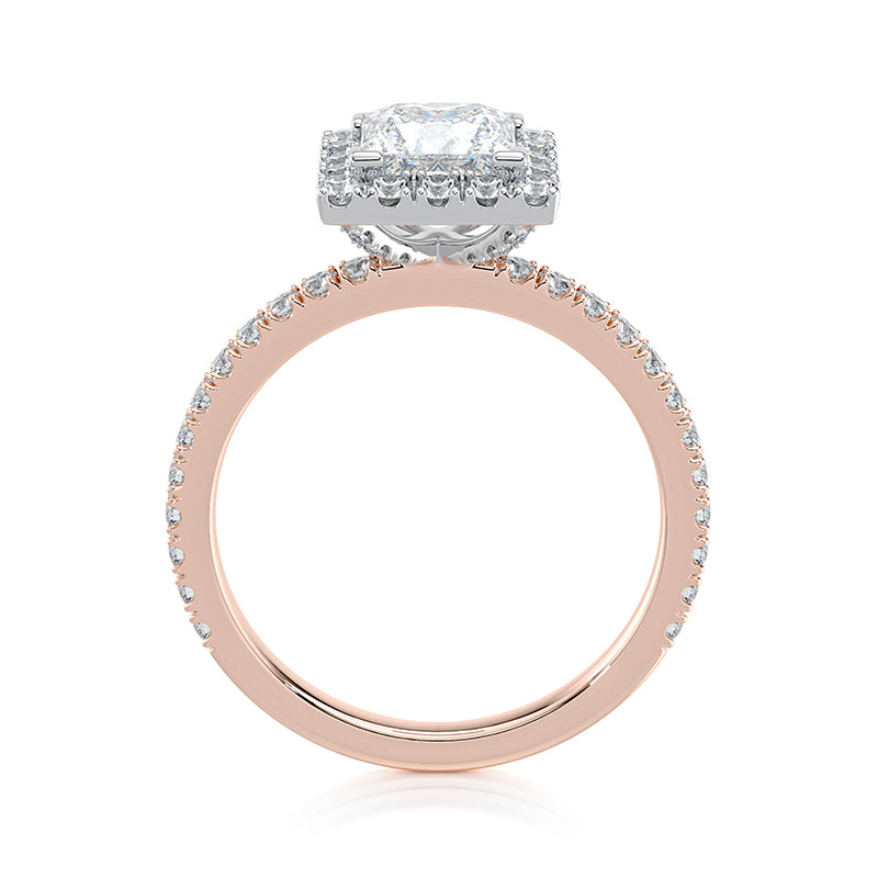Anastasia Pavé Lab Grown Diamond Engagement Ring