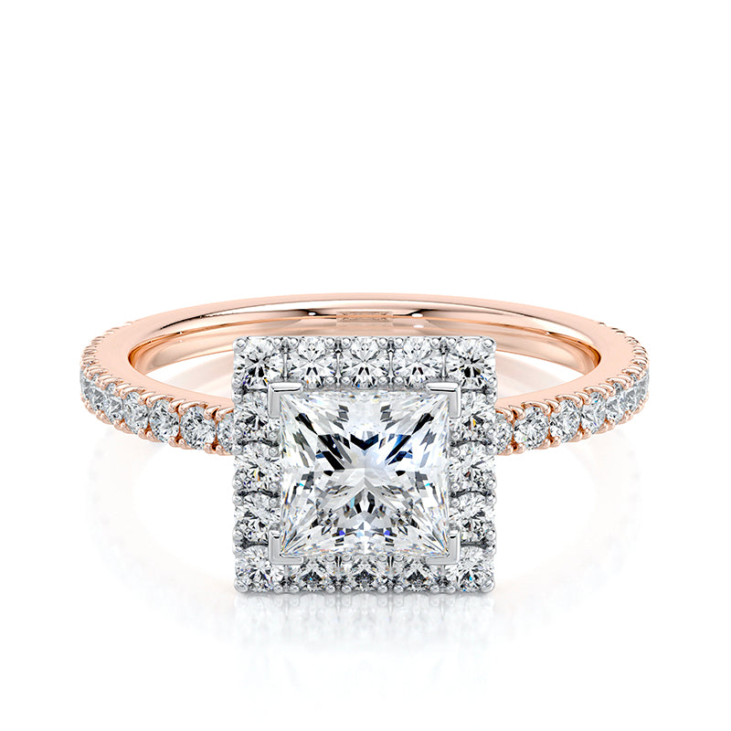 Anastasia Pavé Lab Grown Diamond Engagement Ring