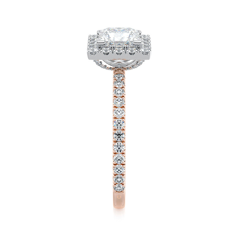 Anastasia Pavé Lab Grown Diamond Engagement Ring