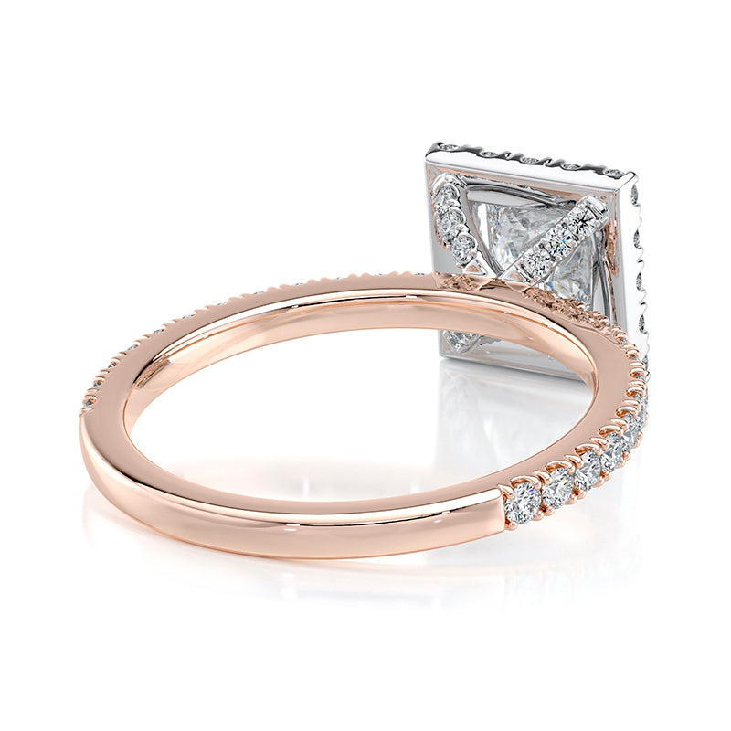 Anastasia Pavé Lab Grown Diamond Engagement Ring