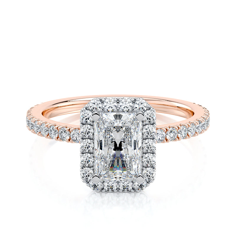 Anastasia Pavé Lab Grown Diamond Engagement Ring