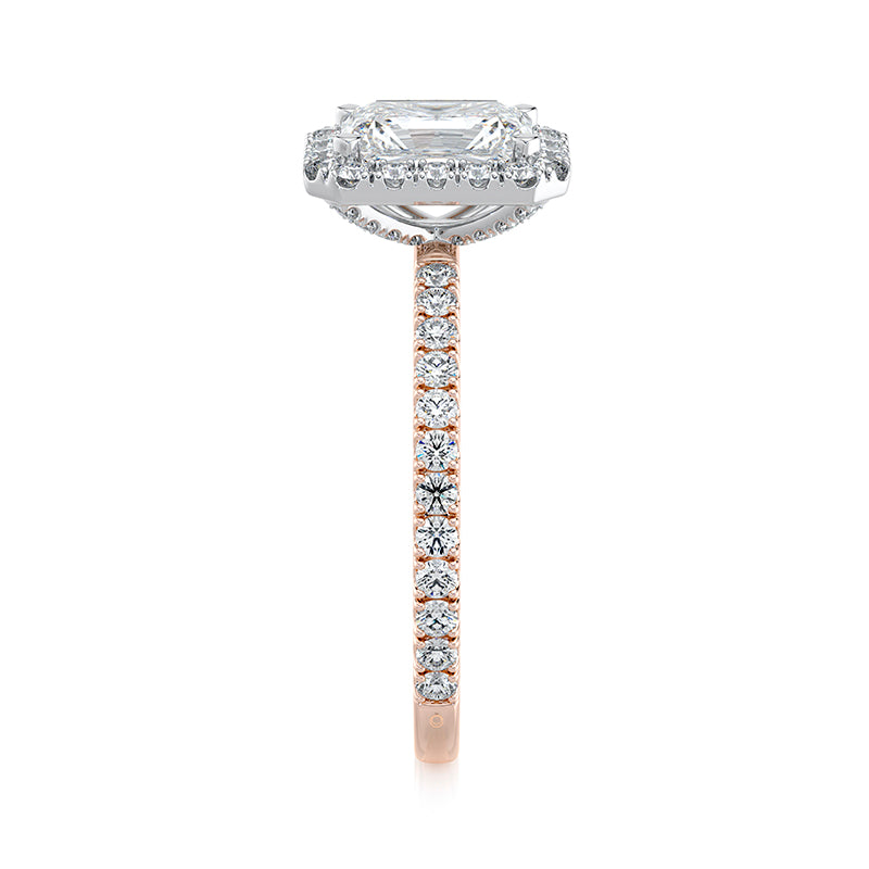 Anastasia Pavé Lab Grown Diamond Engagement Ring