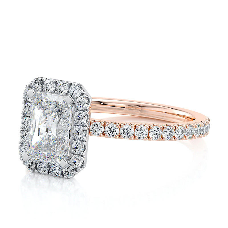 Anastasia Pavé Lab Grown Diamond Engagement Ring