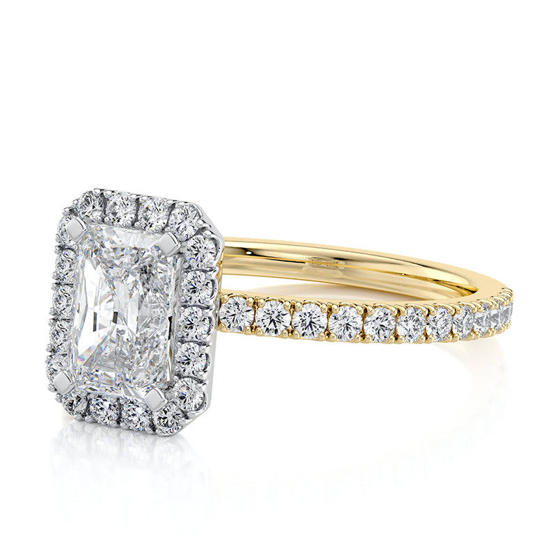 Anastasia Pavé Lab Grown Diamond Engagement Ring