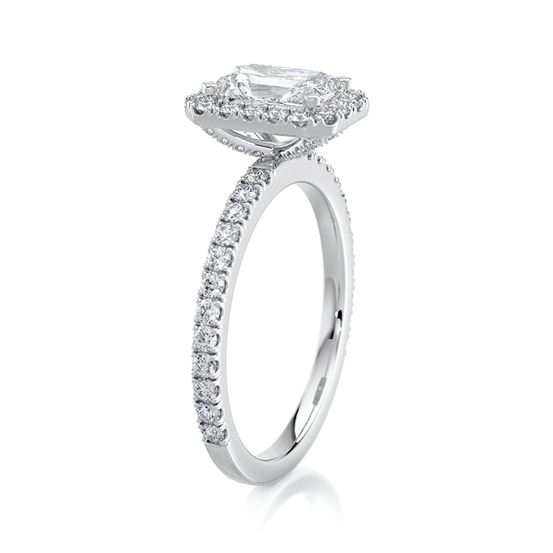 Anastasia Pavé Lab Grown Diamond Engagement Ring