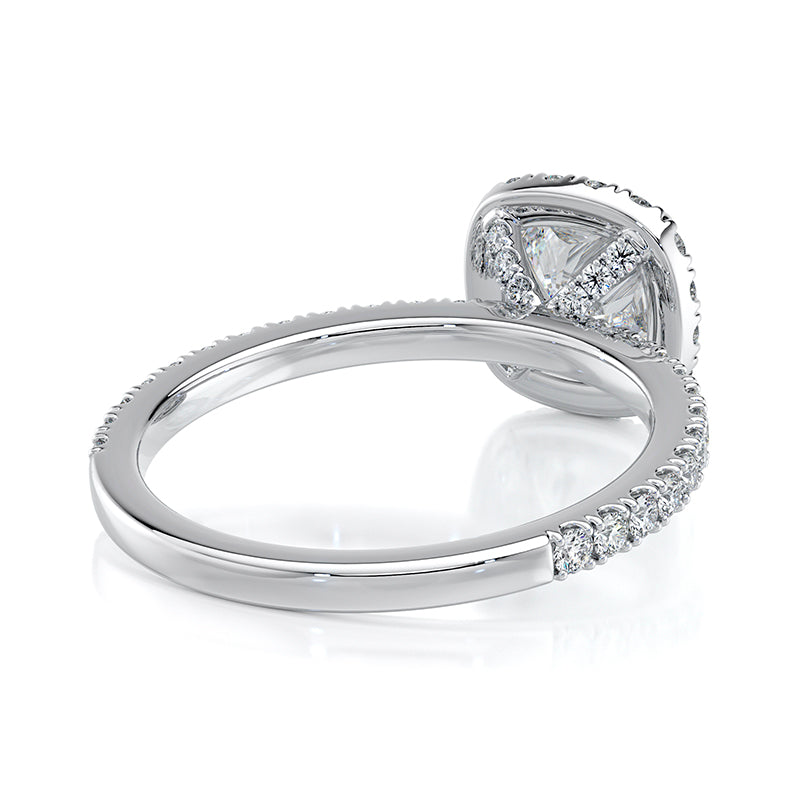 Anastasia Pavé Lab Grown Diamond Engagement Ring