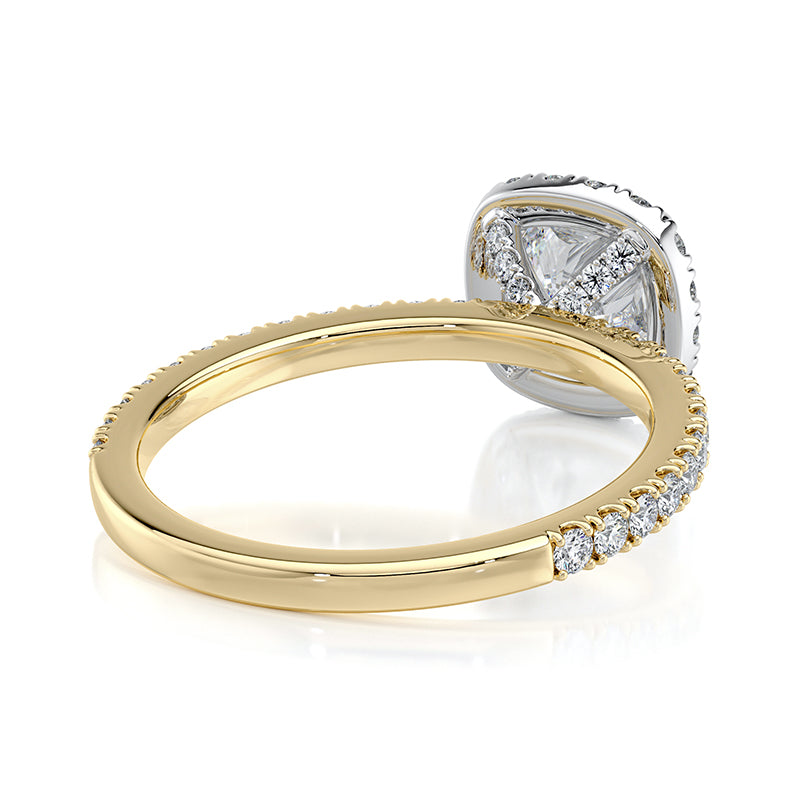 Anastasia Pavé Lab Grown Diamond Engagement Ring
