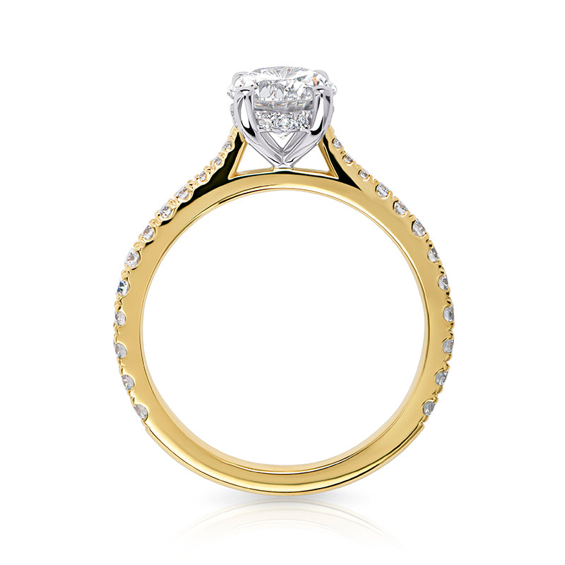Gabrielle Lab Grown Diamond Engagement Ring