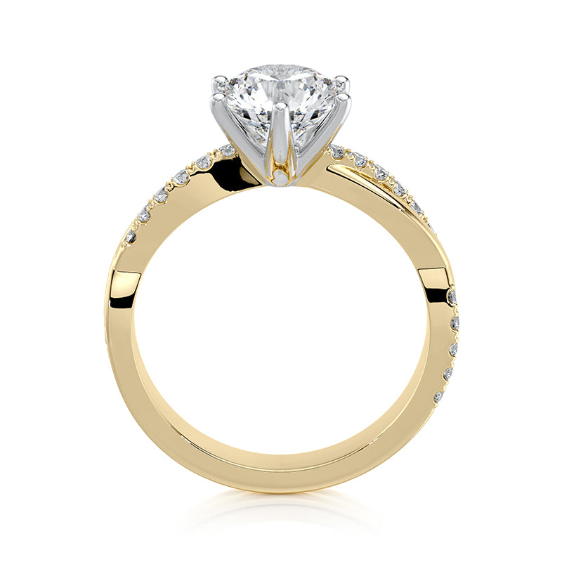 Evangeline Lab Grown Diamond Engagement Ring