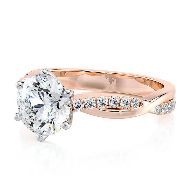 Evangeline Lab Grown Diamond Engagement Ring