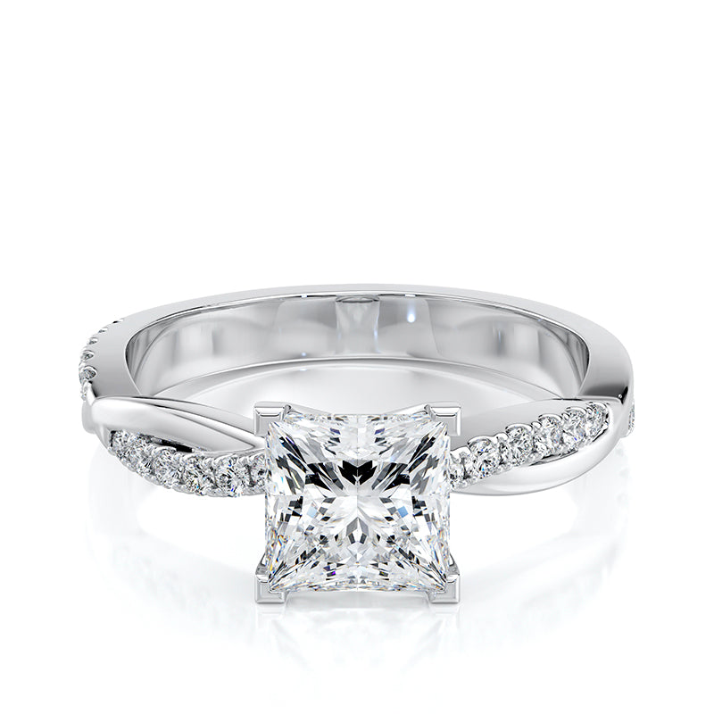 Evangeline Lab Grown Diamond Engagement Ring